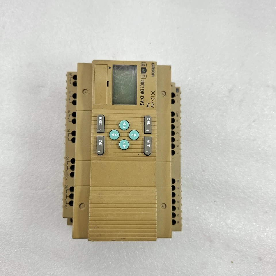 OMRON ZEN-20C1DR-D-V2 PROGRAMMABLE RELAY DC12-24V